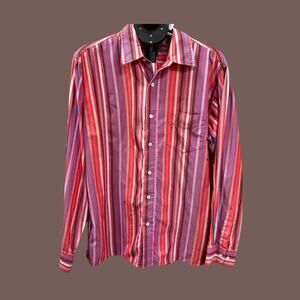 Vintage GAP Men’s Multicolor Stripe Classic Buttondown Shirt Size 16–16½